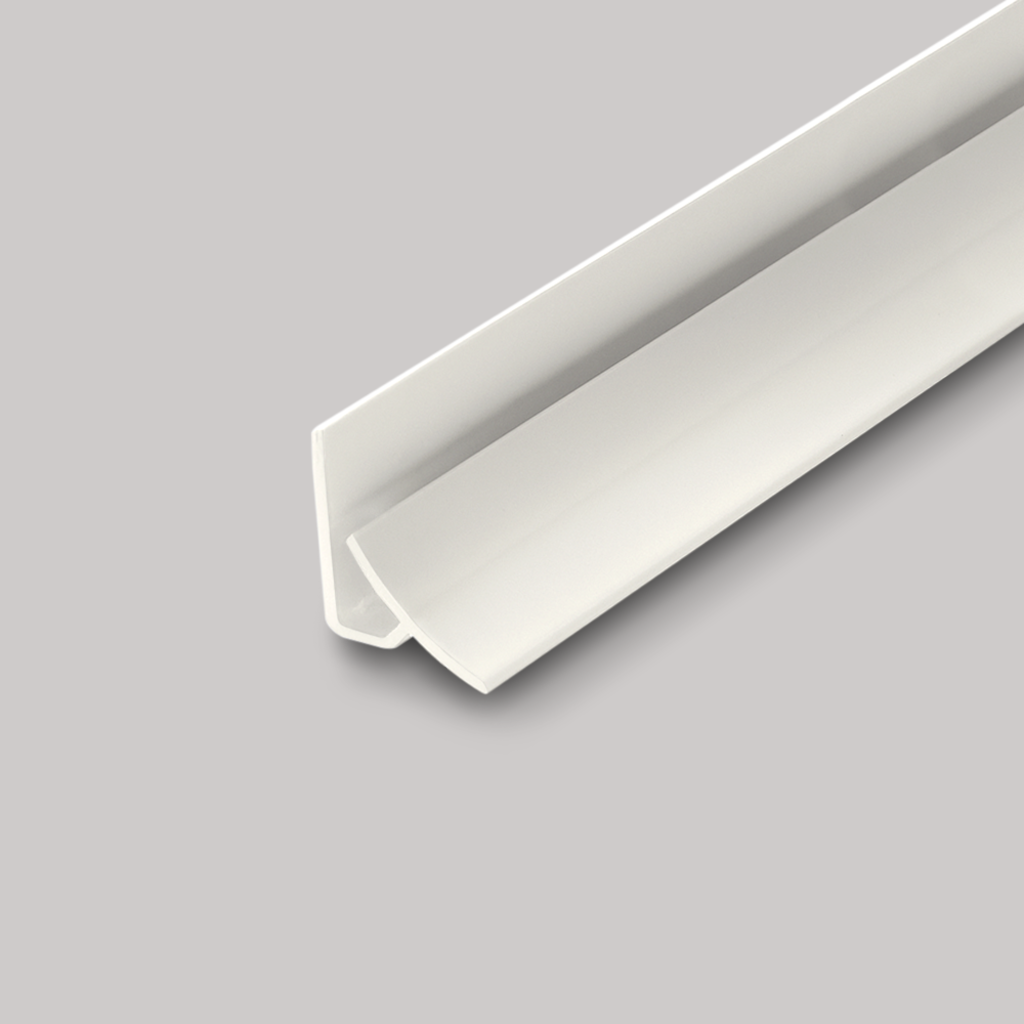 Cladstock Internal Corner (Small) Profile Marshmallow | Plastock