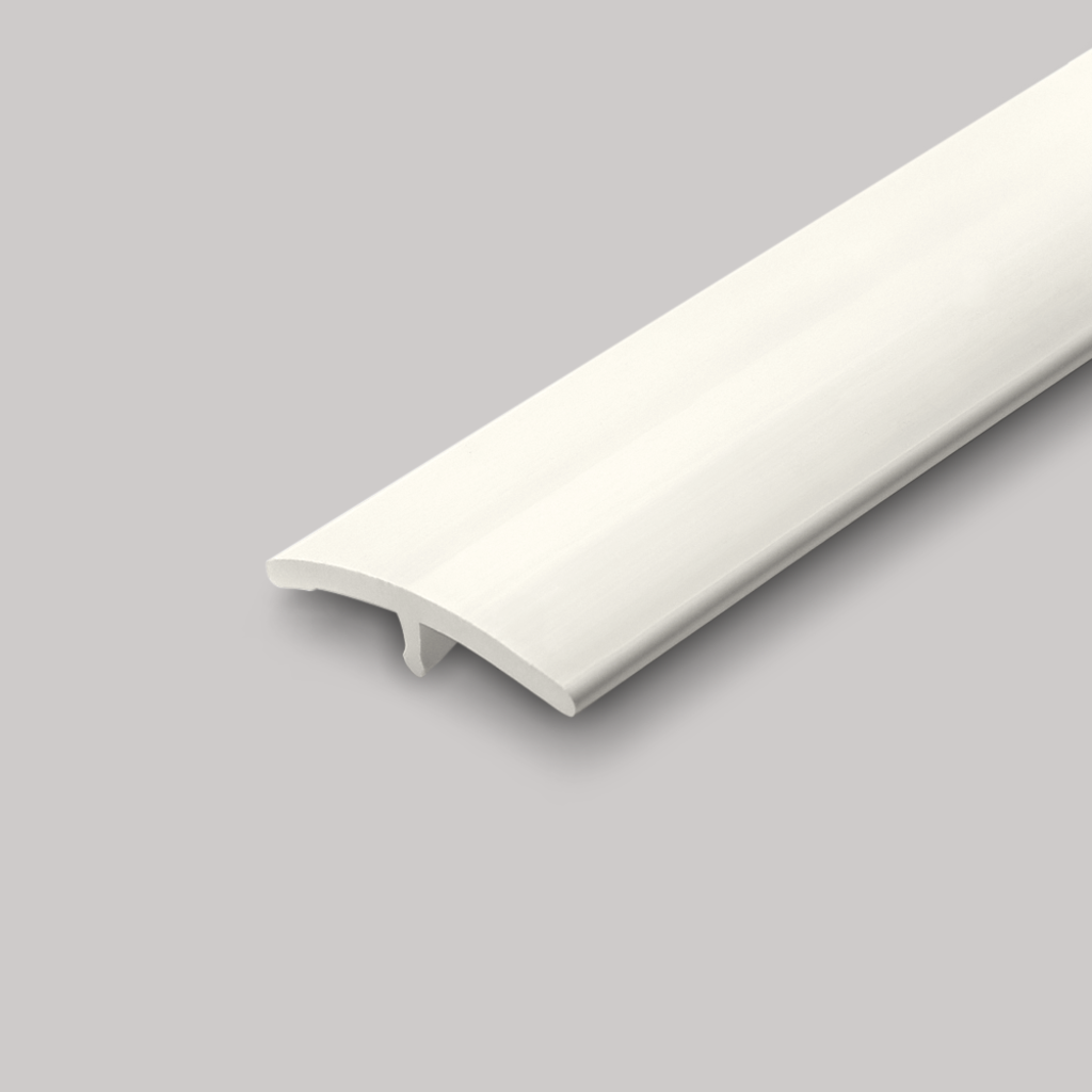 Cladstock Joiner & Transition Top Profile 06 Marshmallow | Plastock