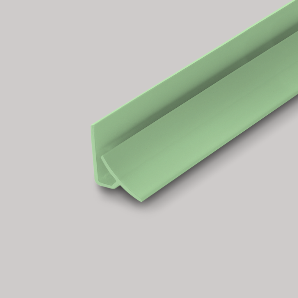 Cladstock Internal Corner (Small) Profile Laurel Green | Plastock