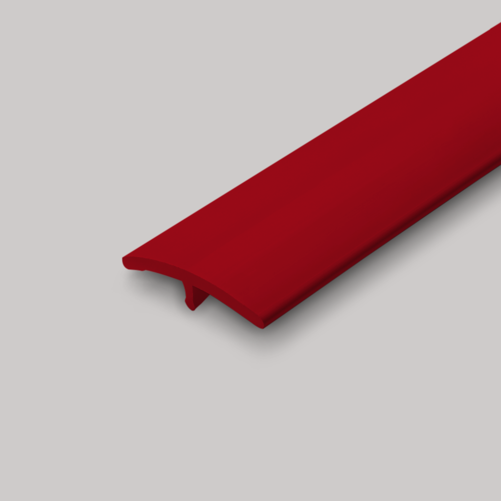 Cladstock Joiner & Transition Top Profile 35 Carmine Red | Plastock