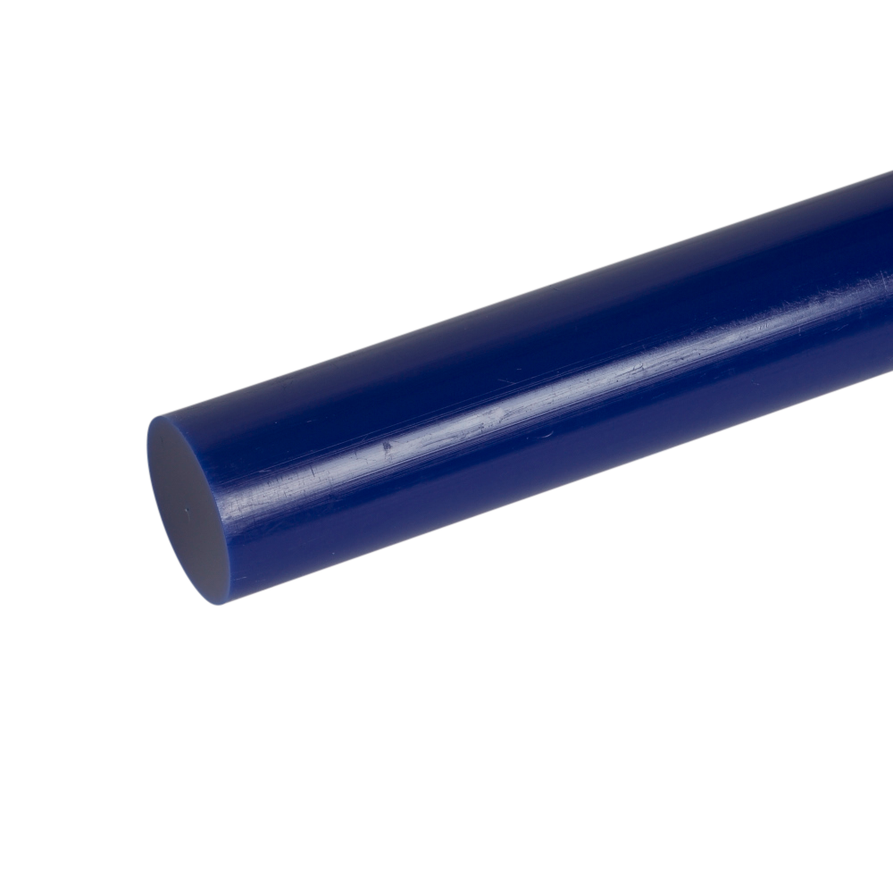 Acetal C Blue Rod | Plastock