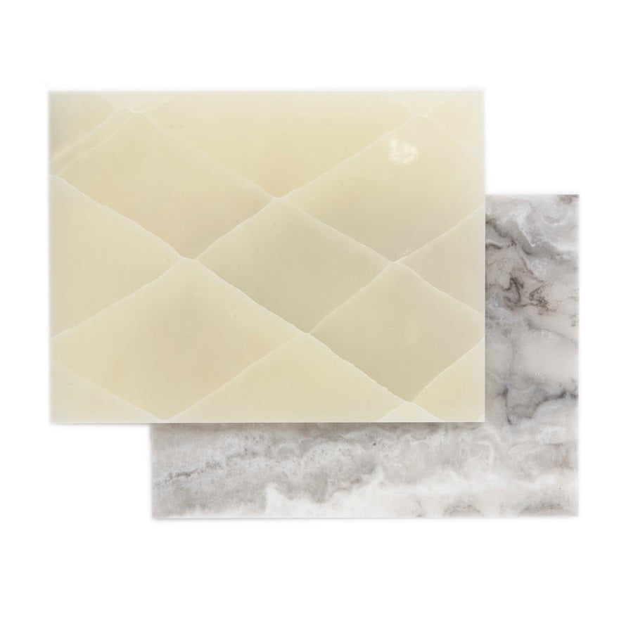 Faux Translucent Stone Sample Box | Plastock