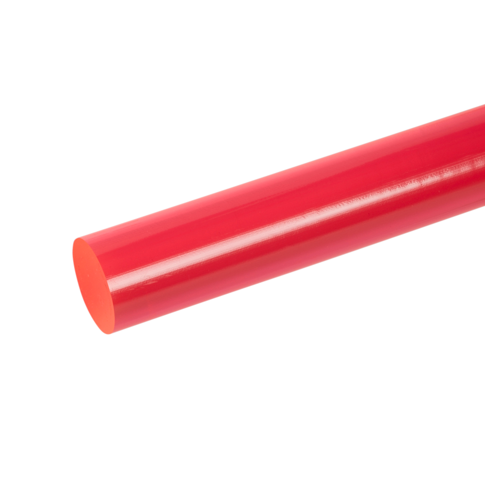 Acrylic Extruded Fluoro Pink 1935 Rod | Plastock