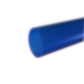 Acrylic Extruded Frosted Blue 2424 Tube | Plastock