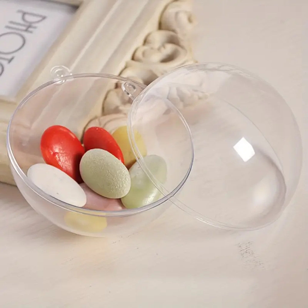 Polystyrene Clear Hollow Sphere | Plastock