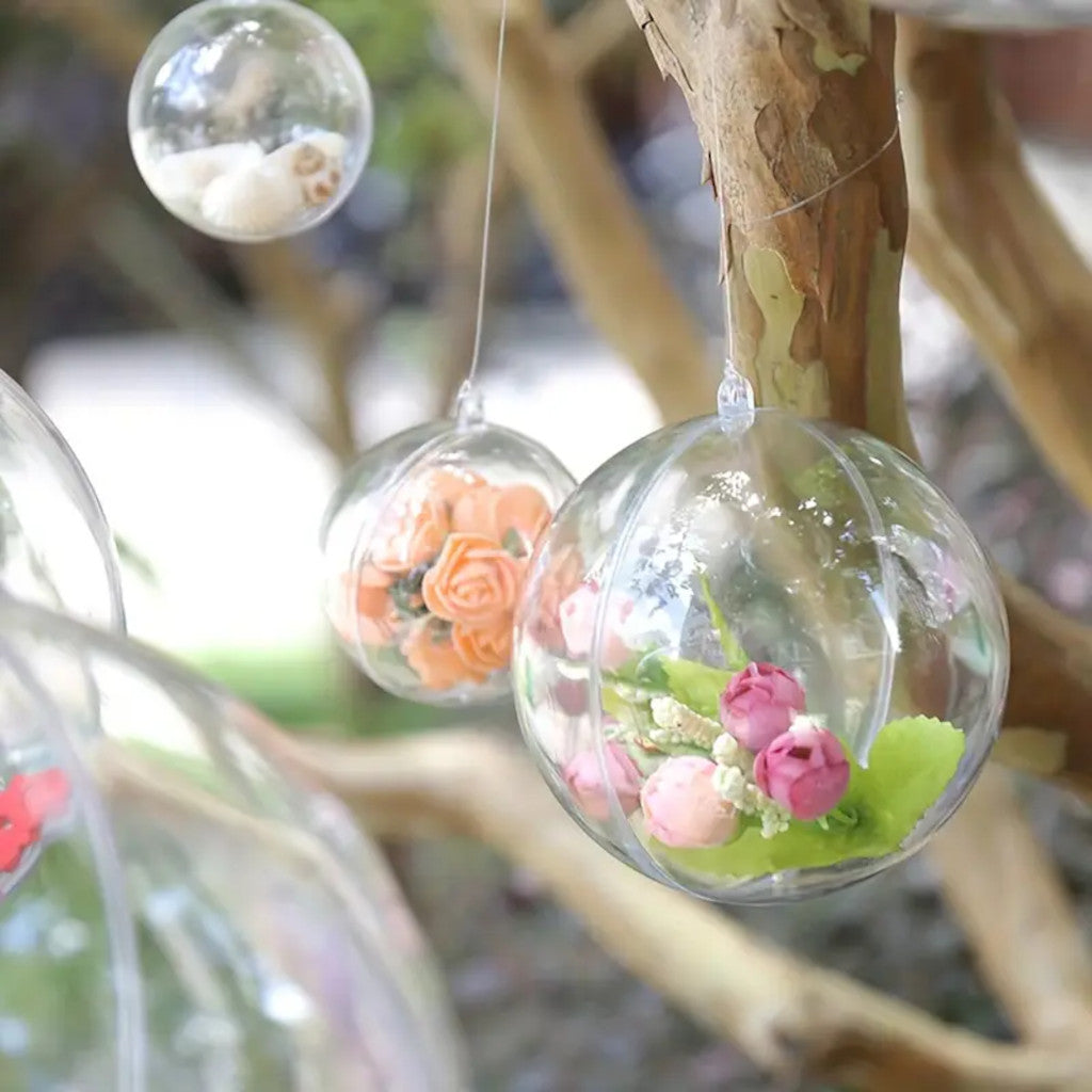 Hanging  Acrylic Clear Hollow Sphere | Plastock