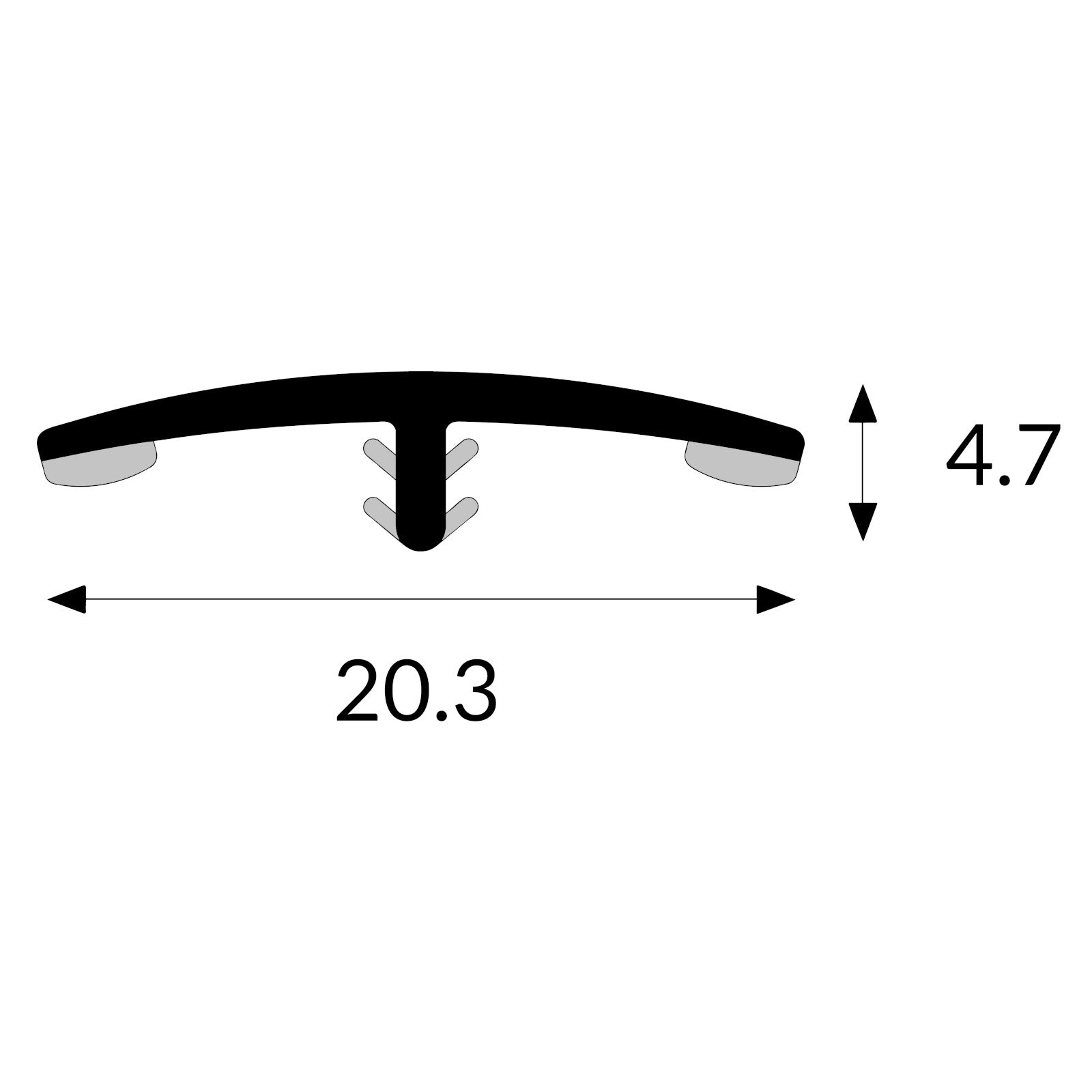 Cladstock Joiner & Transition Top Profile | Plastock