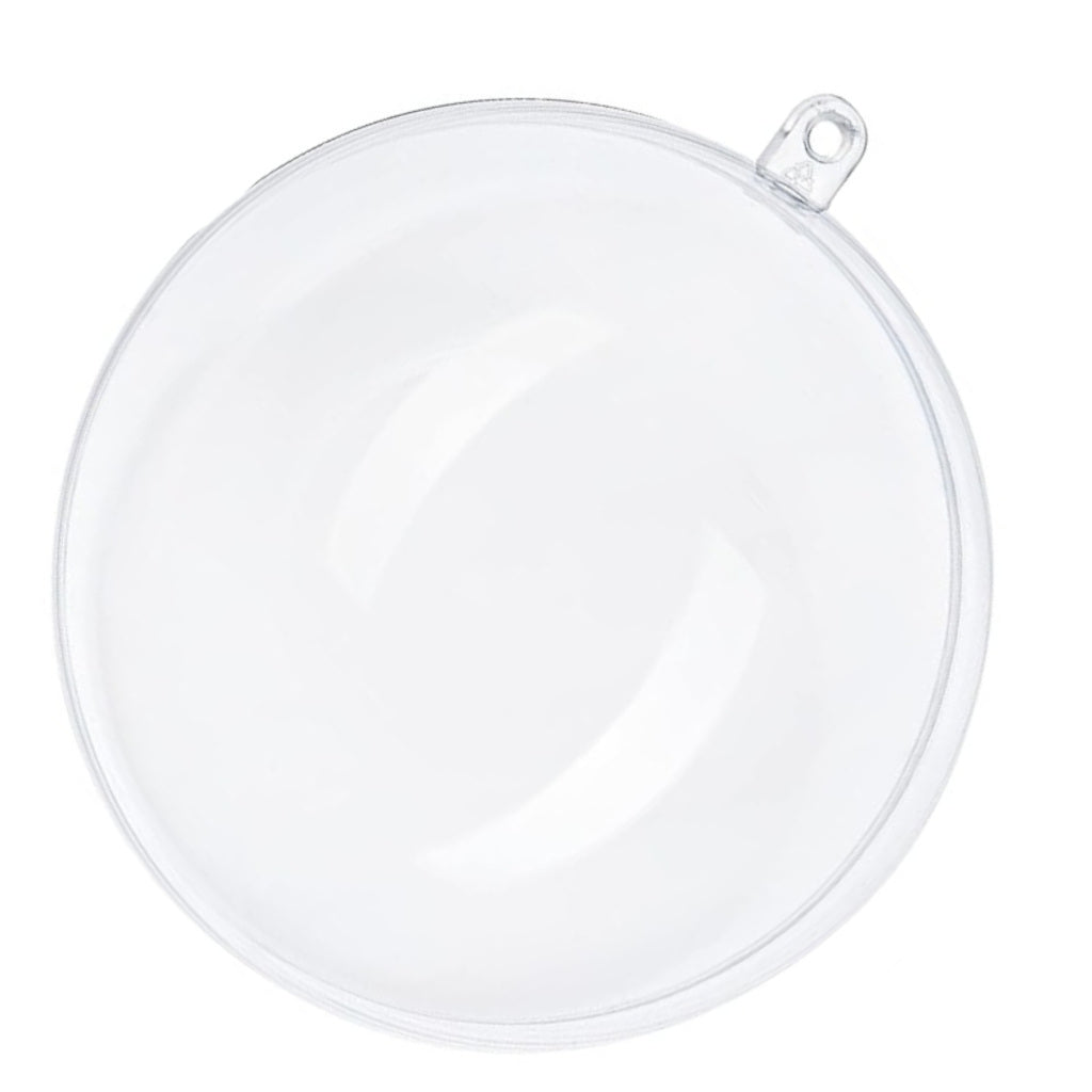 Polystyrene Clear Hollow Sphere with Eye | Plastock