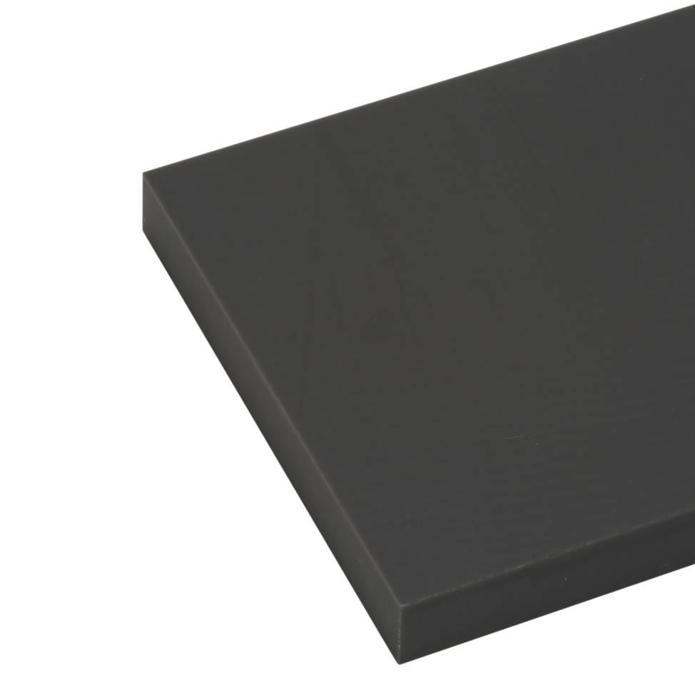 UPVC Pressed Grey (RAL 7011) Sheet | Plastock