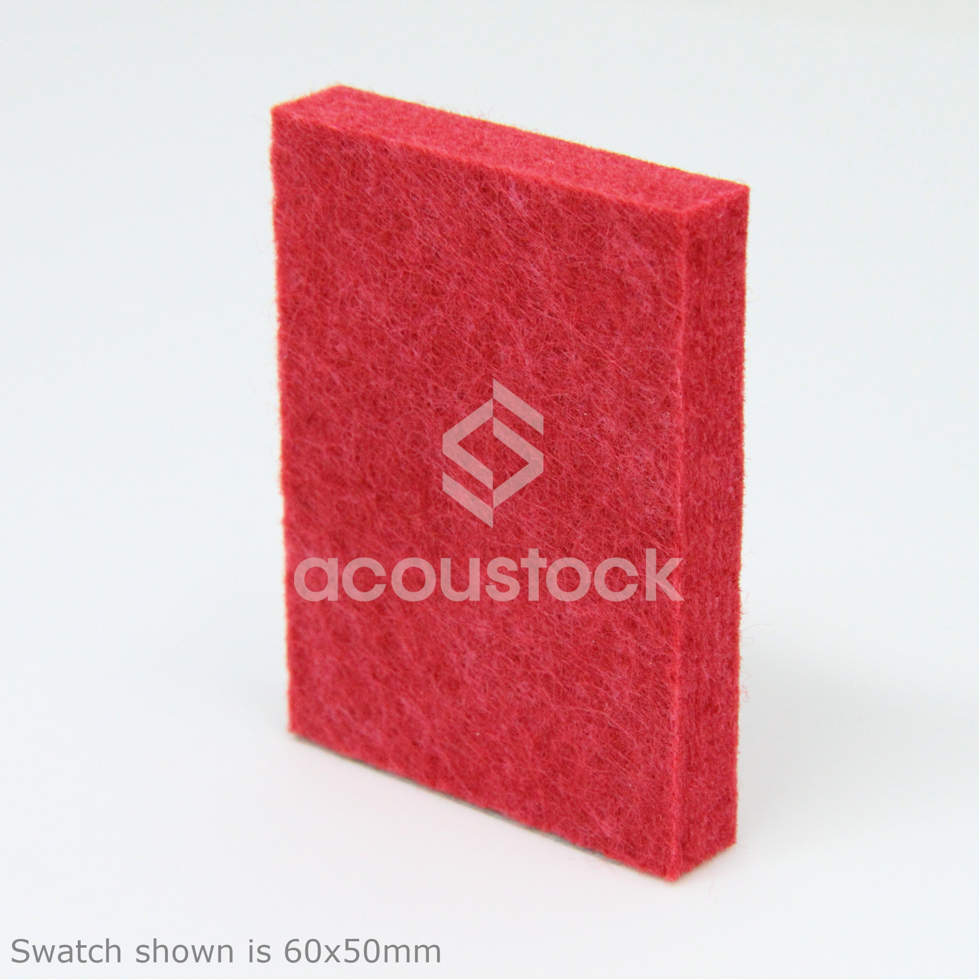 Acoustock PET Felt Acoustic Panel Poppy Red | Plastock