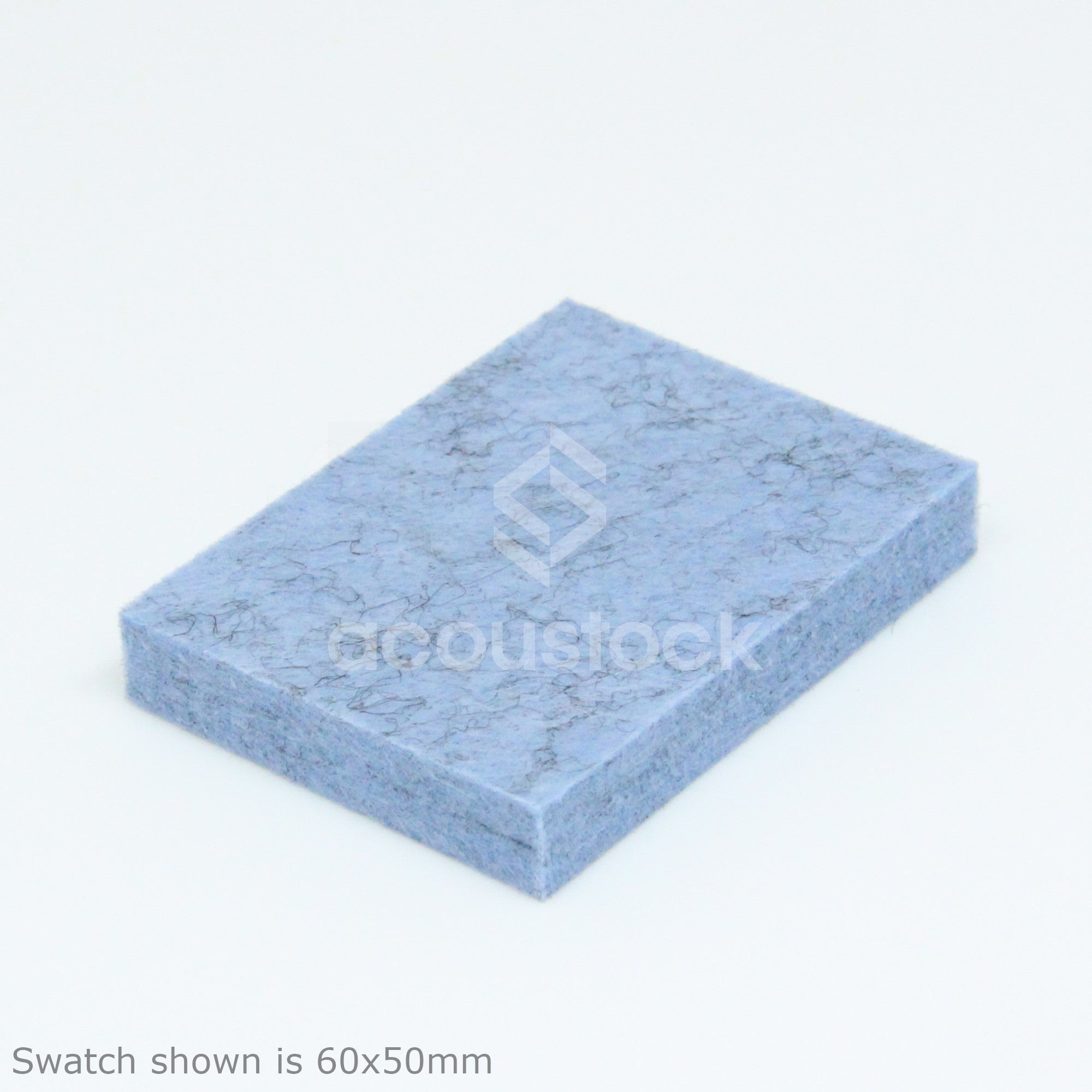 Acoustock PET Felt Acoustic Panel Grey Blue | Plastock