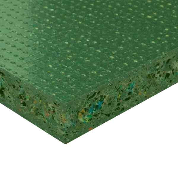 100% Recycled PolyPly Plastic Anti-Slip Green Sheet 19mm (40 Pack)| Plastock