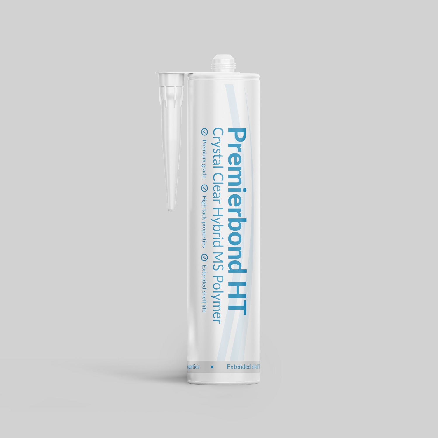 Premierbond HT Hybrid MS Polymer Adhesive Clear 290ml | Plastock