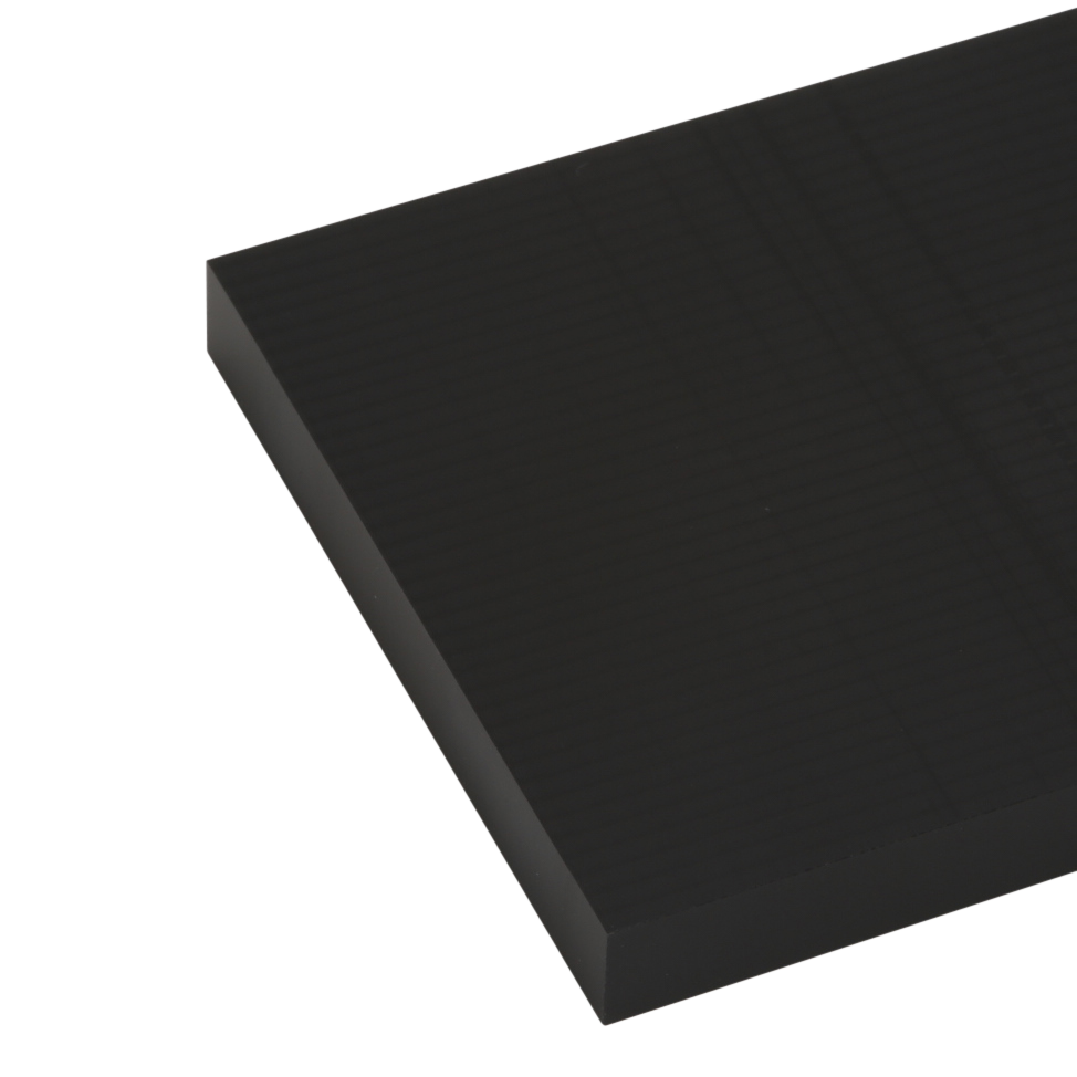 100% Recycled Acetal C Black Sheet | Plastock