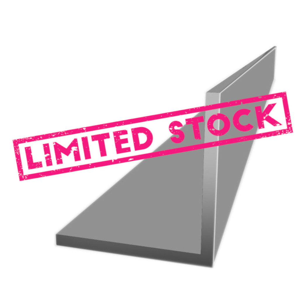 Plastic PVC Angle Trim Grey (75m pack - 25 x 3m) | Plastock