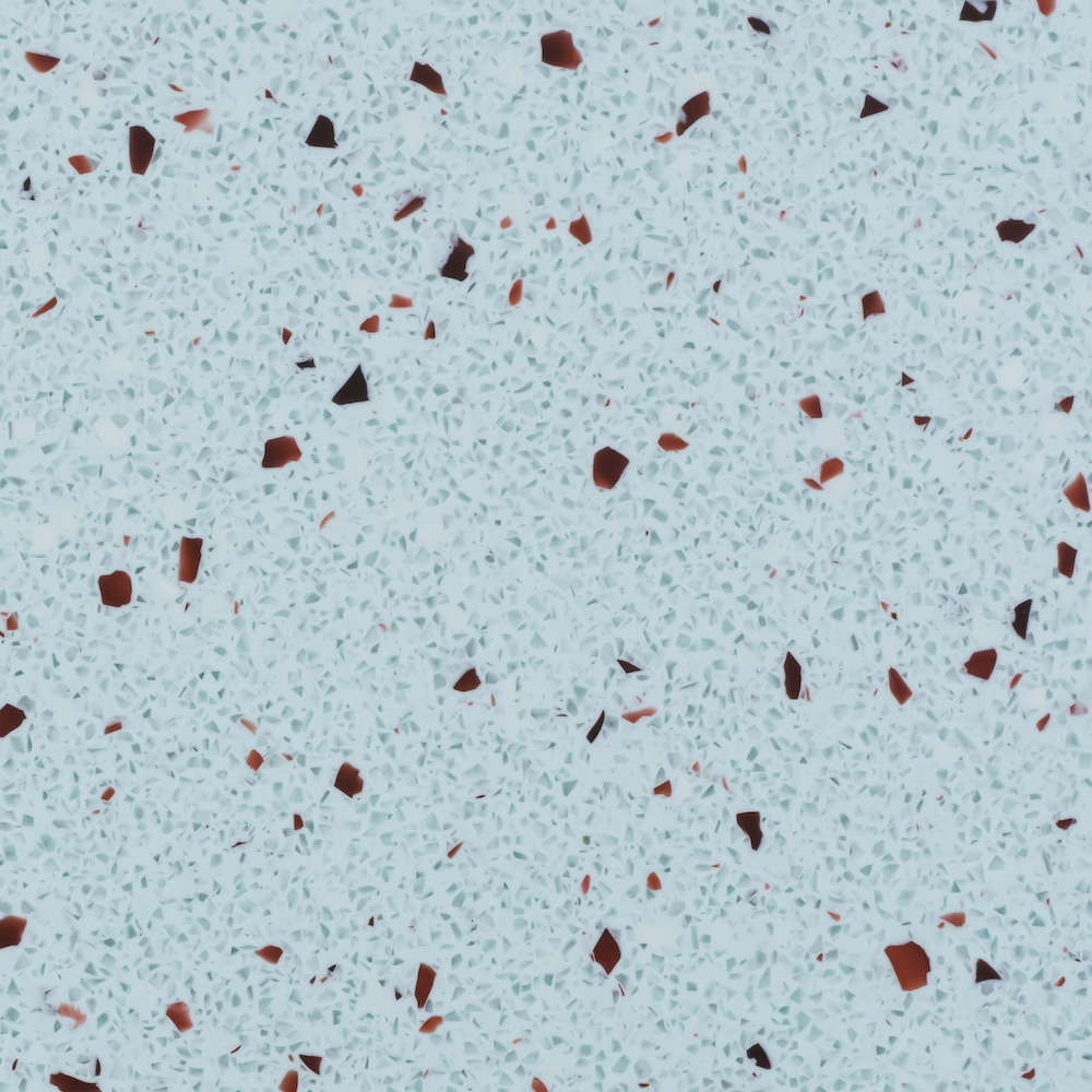 Durat Palace Collection Recycled Solid Surface P011 Blue Hawaiian | Plastock