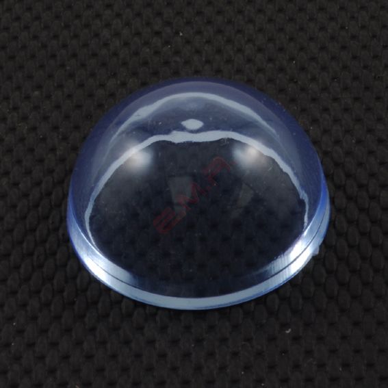 Acrylic Fluorescent Blue Hemispherical Dome | Plastock