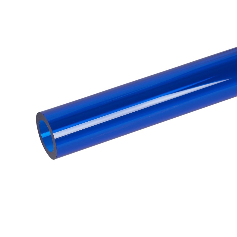 Acrylic Extruded Blue 2424 Tube | Plastock