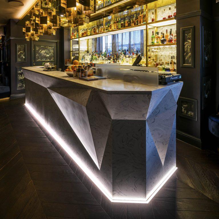 Corian Solid Surface Carbon Concrete Plastock