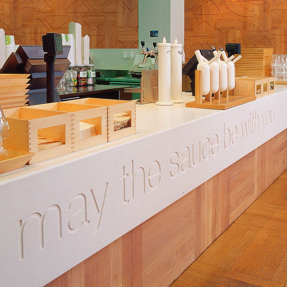 Durat Recycled Solid Surface - restaurant Helsinki Finland | Plastock