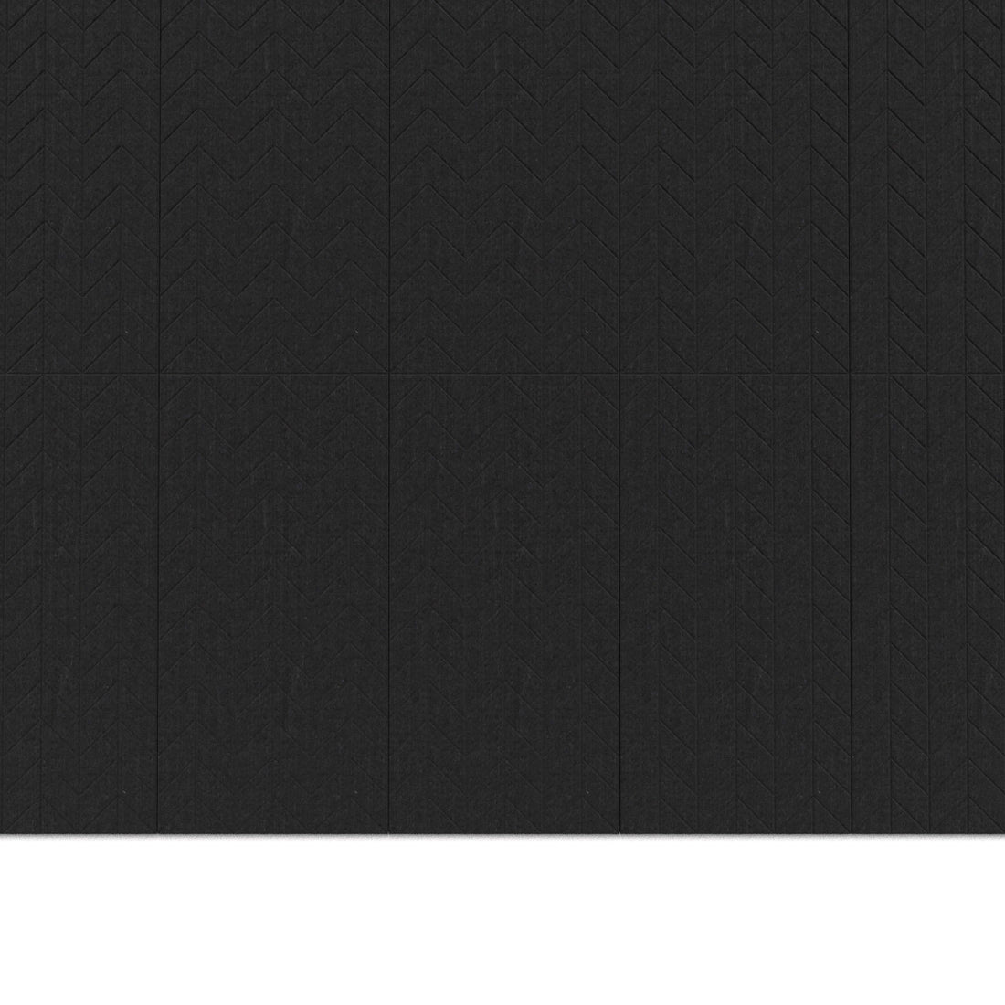 100% Recycled PET Felt ''Fishbone'' Acoustic Panel (Pack of 2) | Plastock