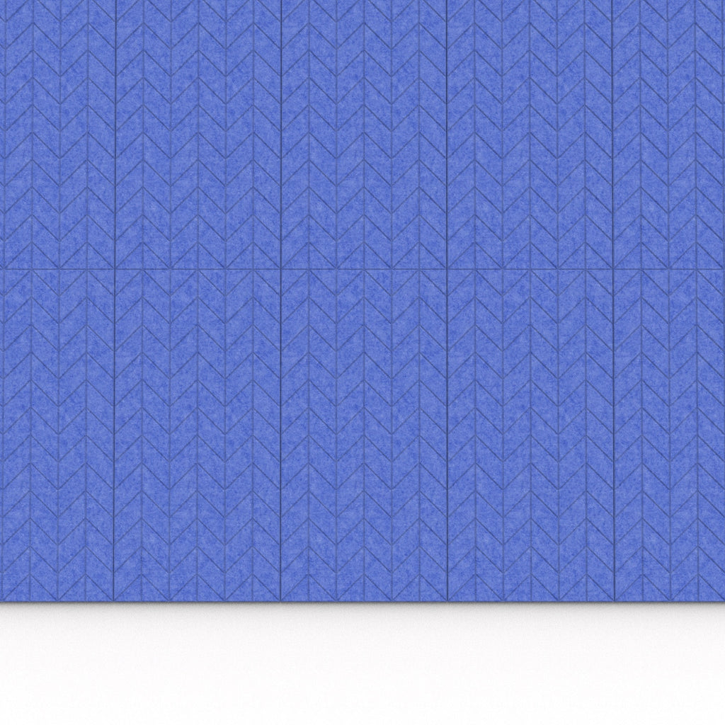 Db Fish Bone Panel 100% Recycled PET Felt ''Fishbone'' Acoustic Panel (Pack of 2) | Plastock