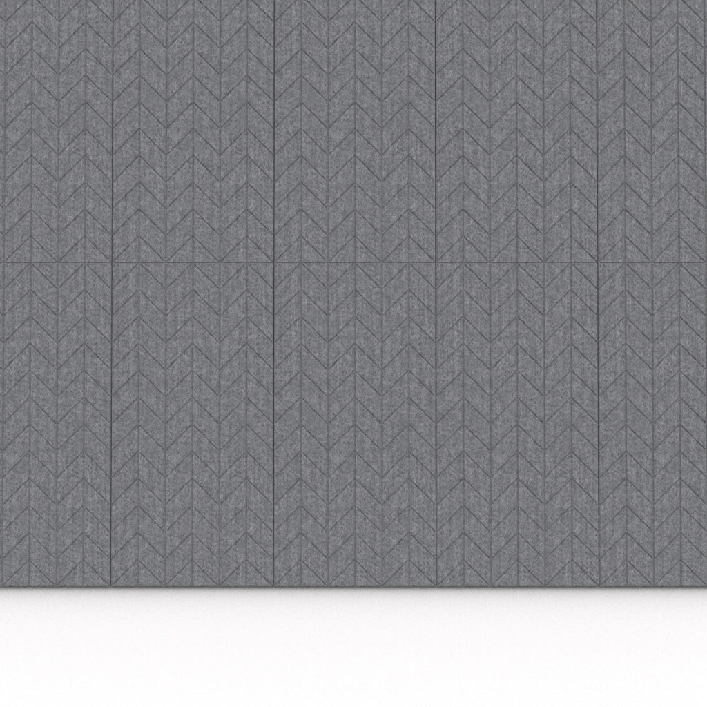 Db Fish Bone Panel 100% Recycled PET Felt ''Fishbone'' Acoustic Panel (Pack of 2) | Plastock