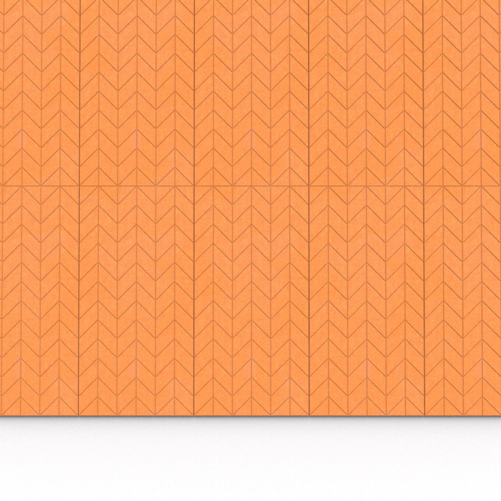 Db Fish Bone Panel 100% Recycled PET Felt ''Fishbone'' Acoustic Panel (Pack of 2) | Plastock