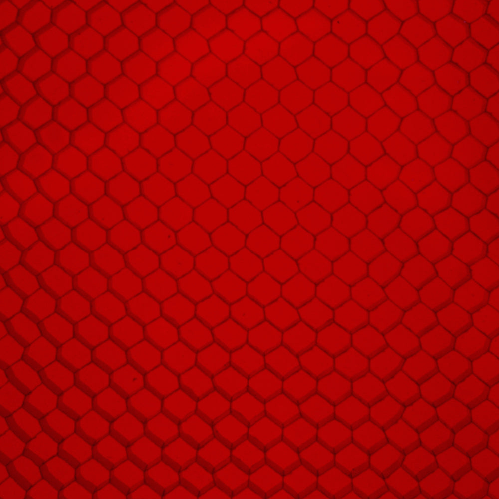 Bencore Hexaben Honeycomb Composite Sheet Acrylic Red | Plastock