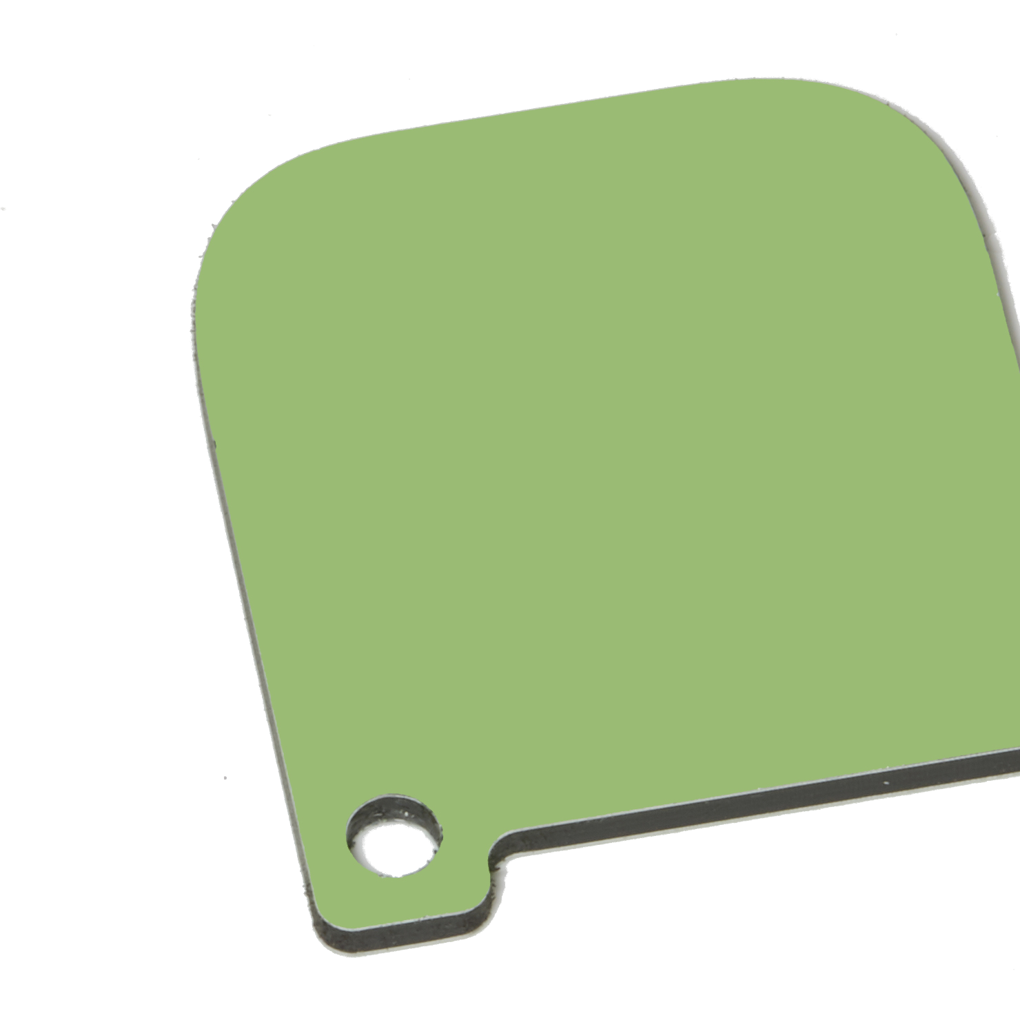 Iribond ACM Lime Green Matt/Gloss Sheet | Plastock