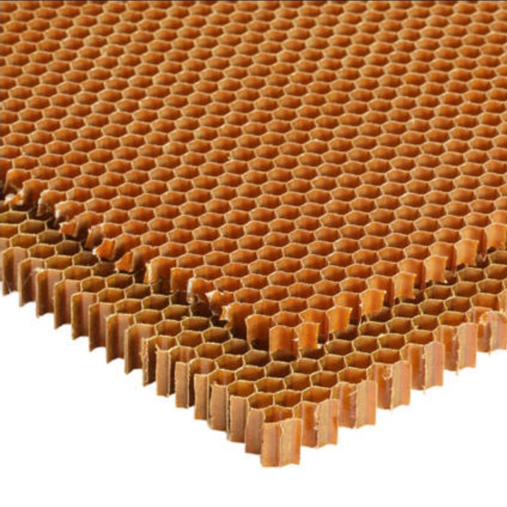 Nomex Commercial Grade Honeycomb Core 4.8mm Hexagonal Cell (32kg/m³) | Plastock