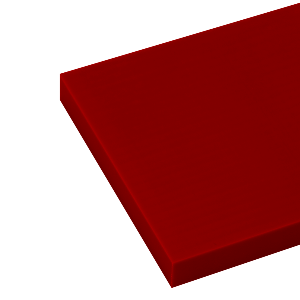 Nylon 6 Lubricant Filled Red Sheet | Plastock