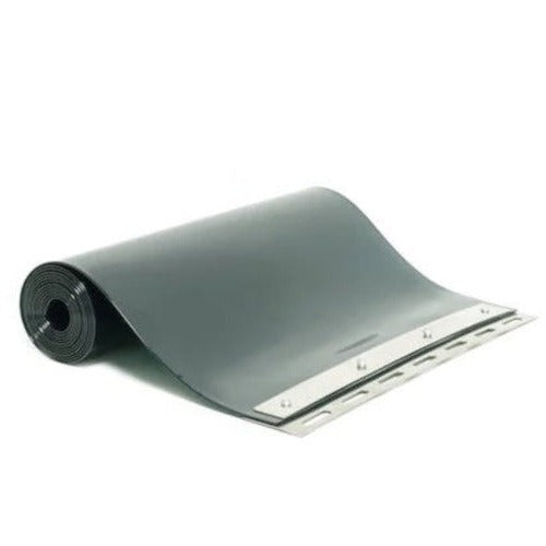 PVC Welding Curtain Strip Green Tint | Plastock