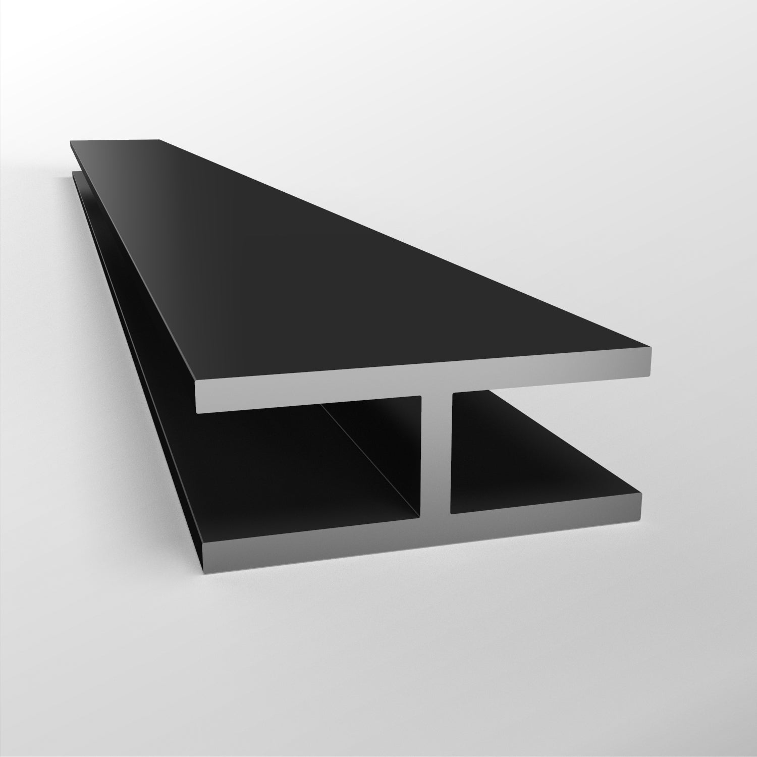 Plastic PVC H Joining Section (75m pack - 25 x 3m) | Plastock