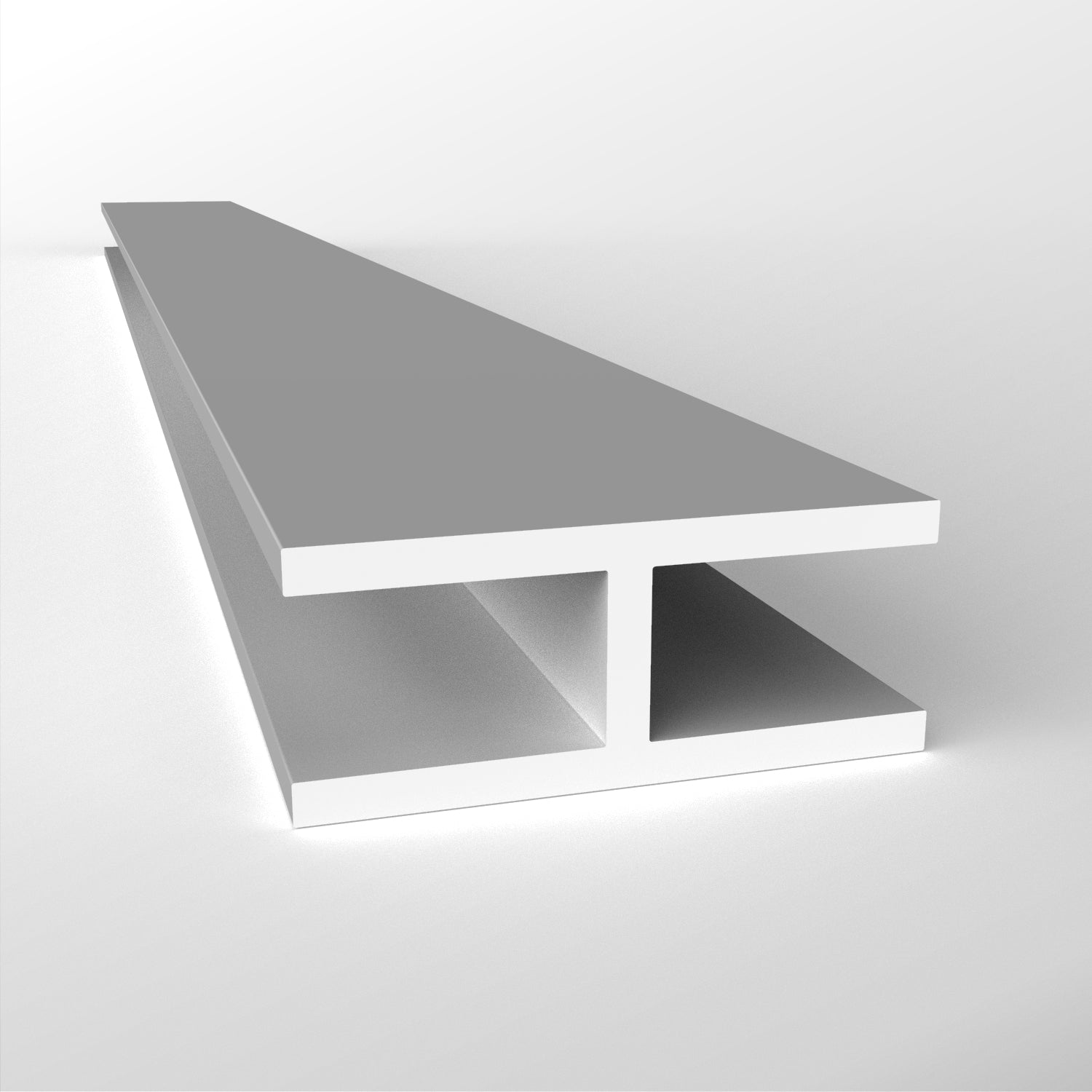 Pvc Endsection Plastic PVC H Joining Section (75m) | Plastock