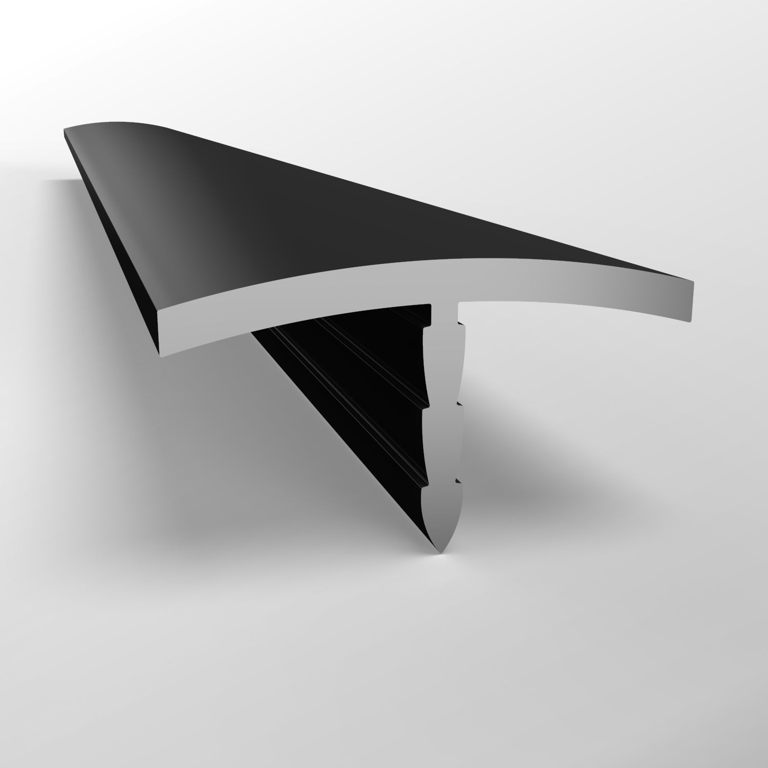 Plastic PVC T Barb Rigid Convex Top (75m pack - 25 x 3m) | Plastock
