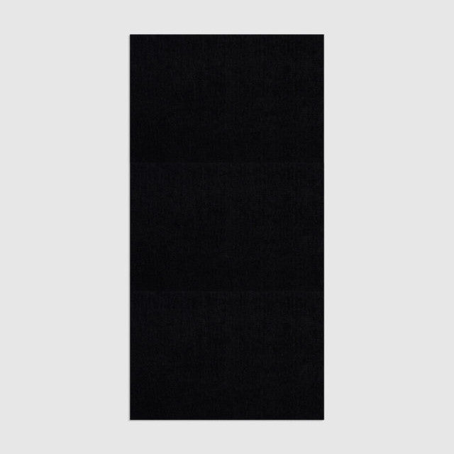 100% Recycled PET Felt Acoustic Panel Black | Plastock