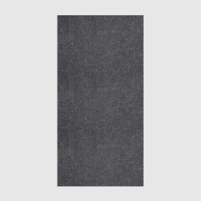 100% Recycled PET Felt Acoustic Panel Dark Grey | Plastock