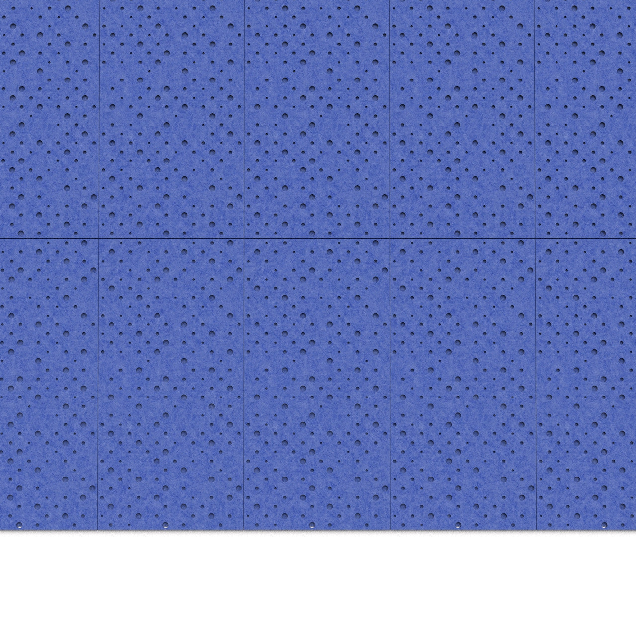 100% Recycled PET Felt ''Points'' Acoustic Panel Blue | Plastock
