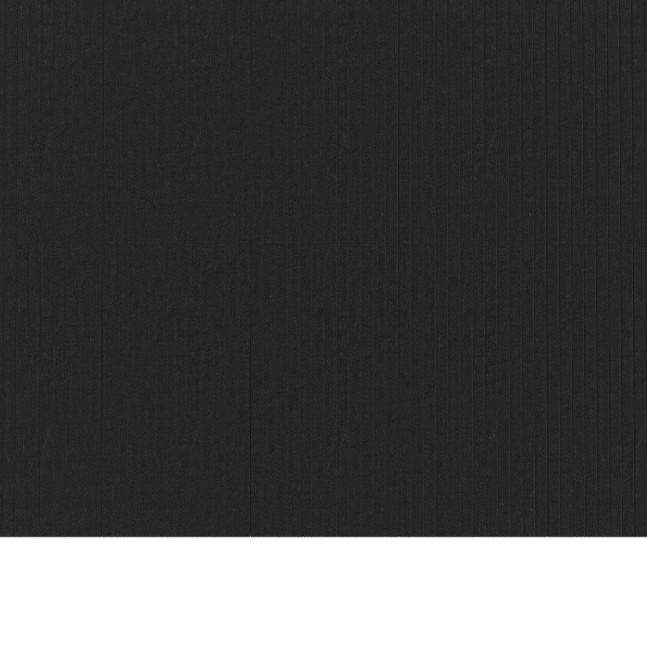 100% Recycled PET Felt ''Slats'' Acoustic Panel Black | Plastock