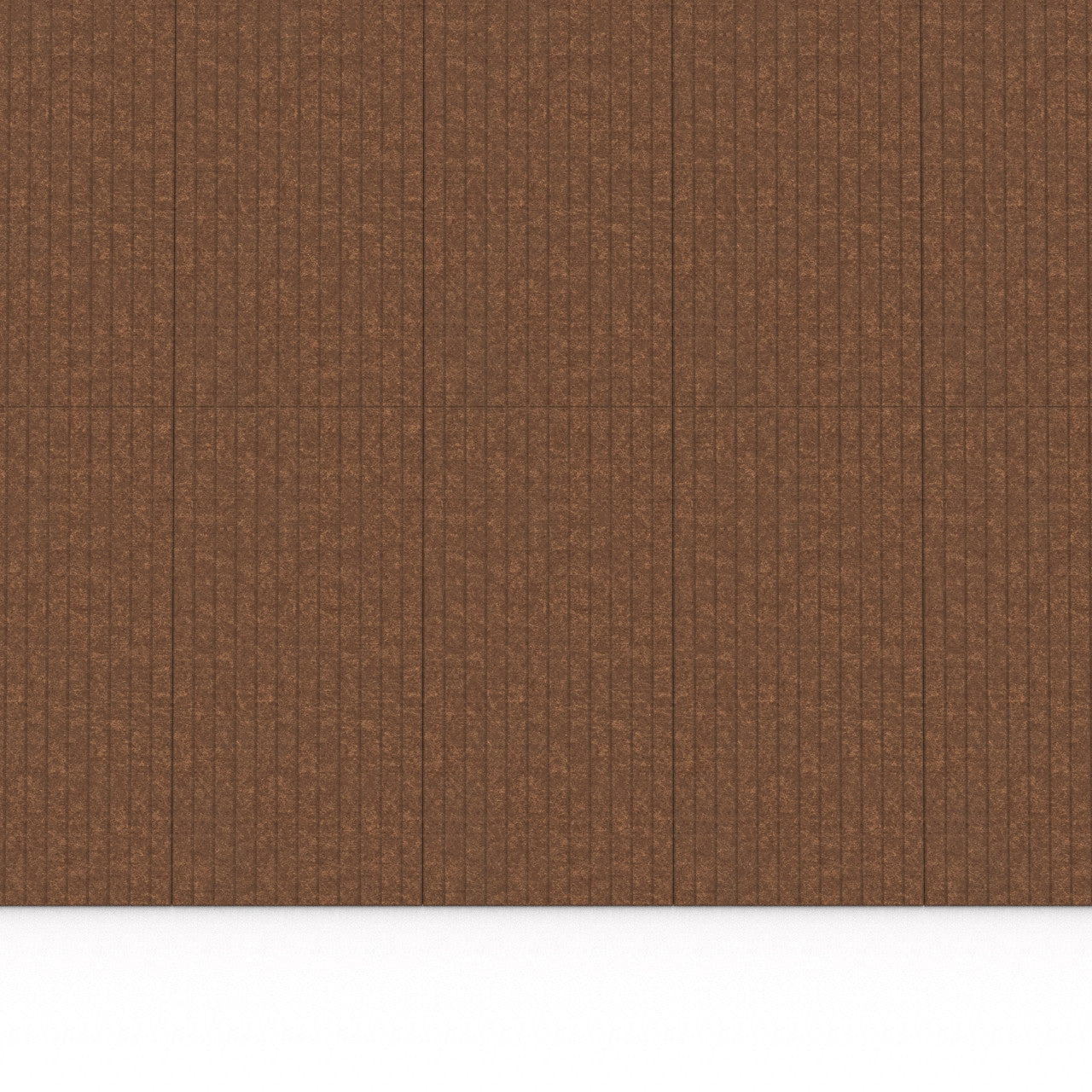 100% Recycled PET Felt ''Slats'' Acoustic Panel Coconut | Plastock