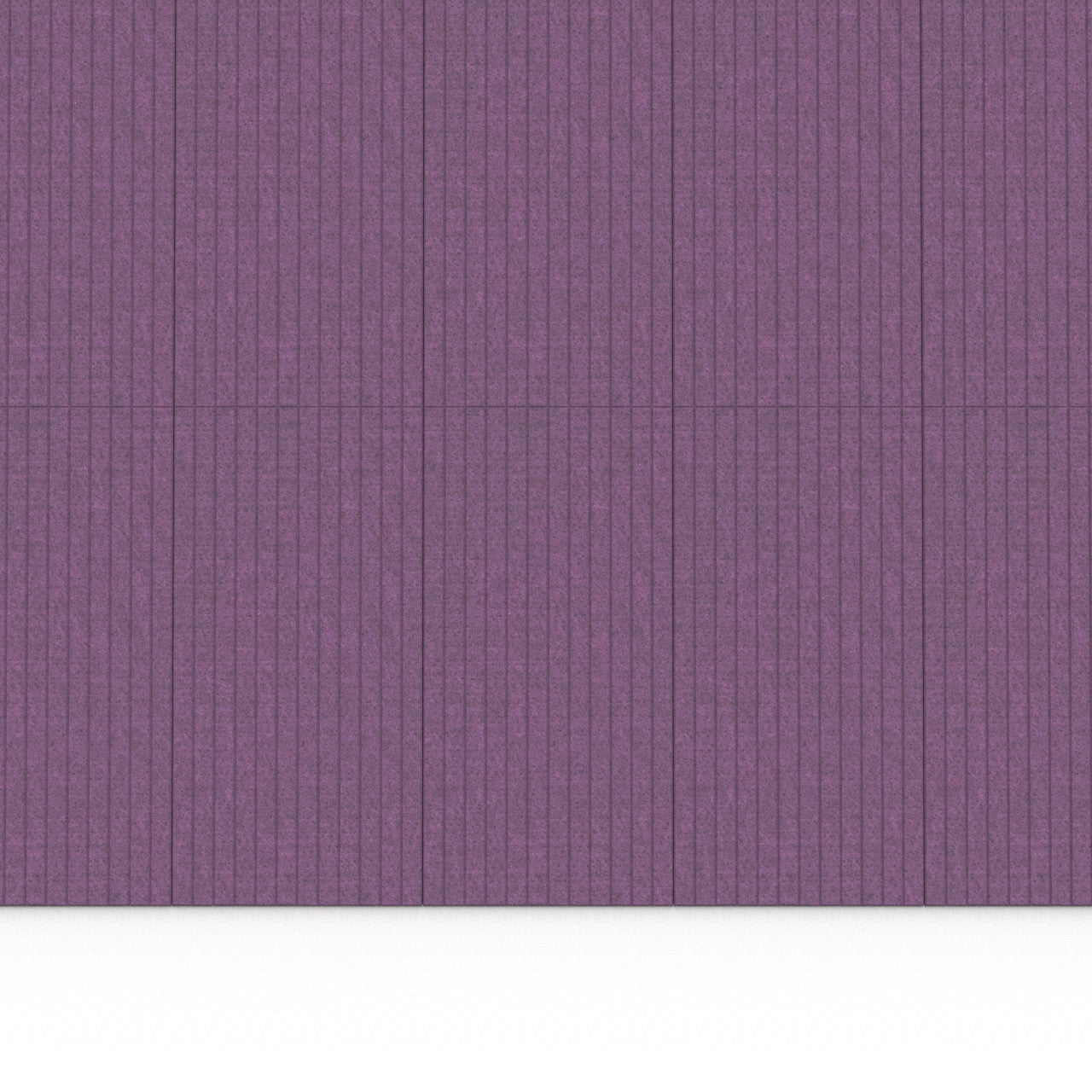 100% Recycled PET Felt ''Slats'' Acoustic Panel Grape | Plastock