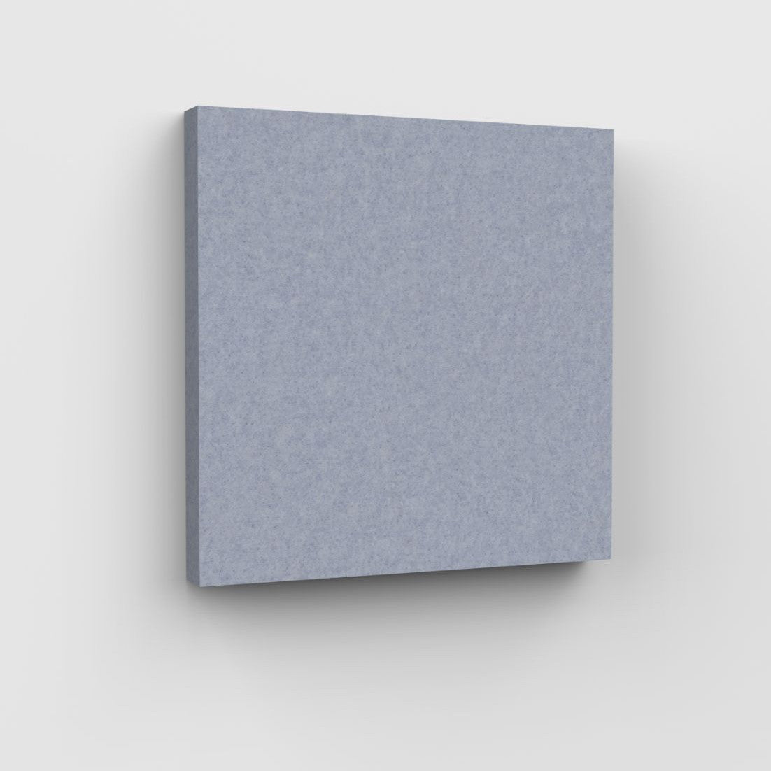 100% Recycled PET Felt Acoustic Square 60mm Frost | Plastock