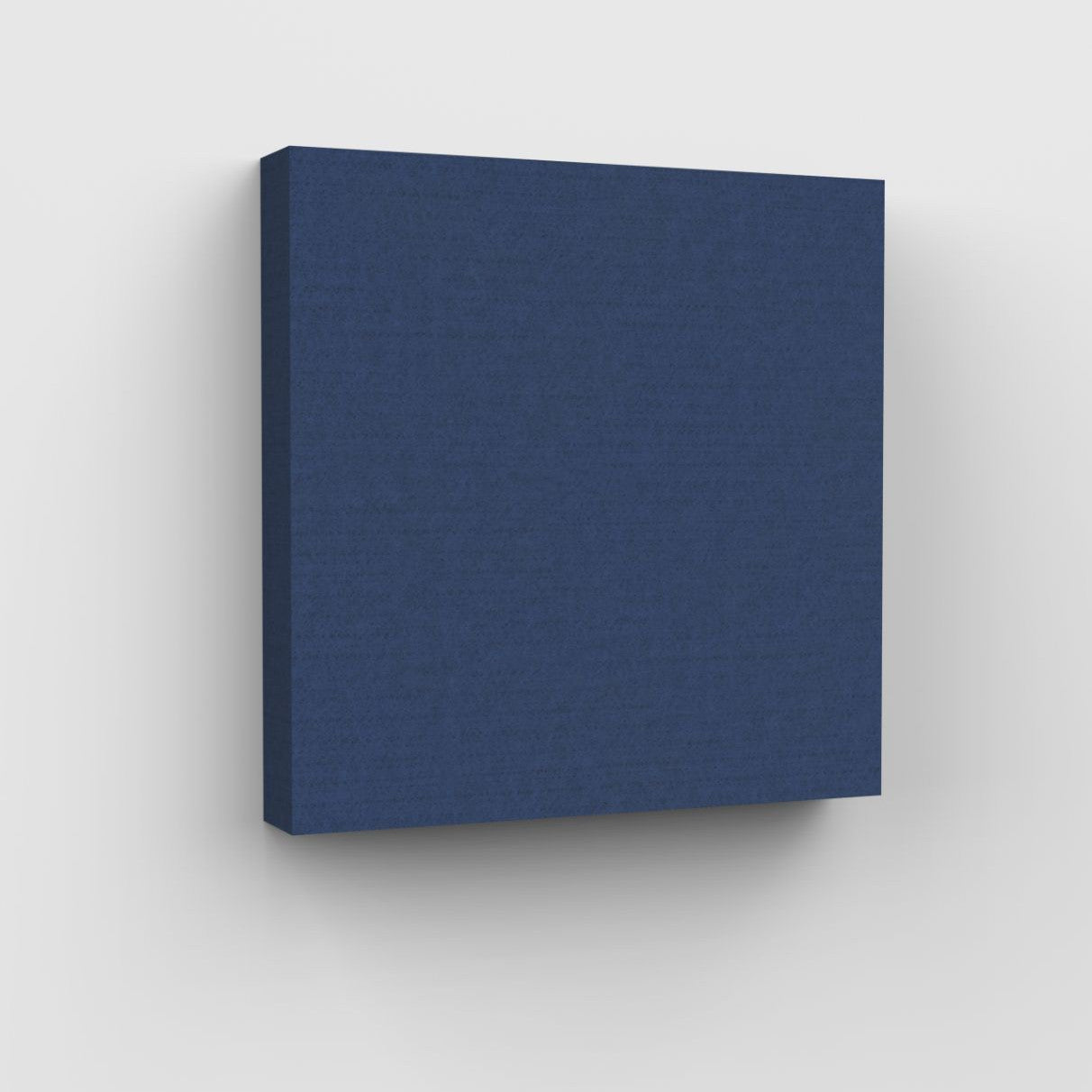 100% Recycled PET Felt Acoustic Square 90mm Cobalt | Plastock