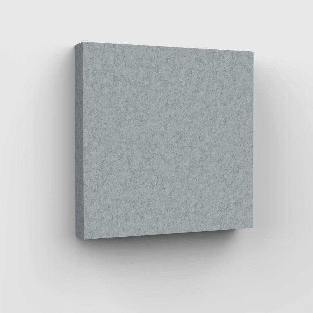 100% Recycled PET Felt Acoustic Square 90mm Marble | Plastock