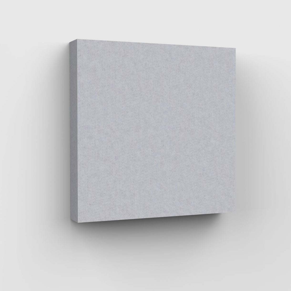 100% Recycled PET Felt Acoustic Square 90mm Smoke | Plastock