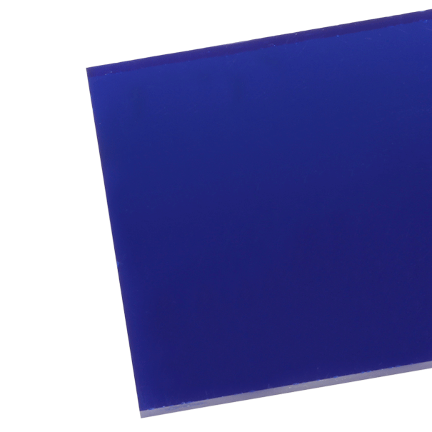 Acrylic Mirror Blue 2424 Sheet | Plastock