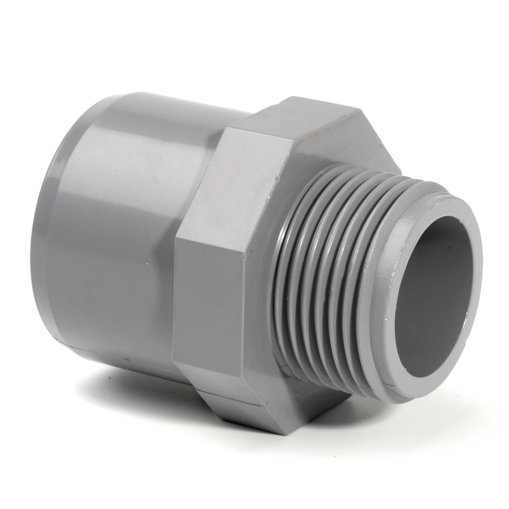 ABS Adaptor Female Plain-BSP Male Thread Adaptor Inch Fitting | Plastock