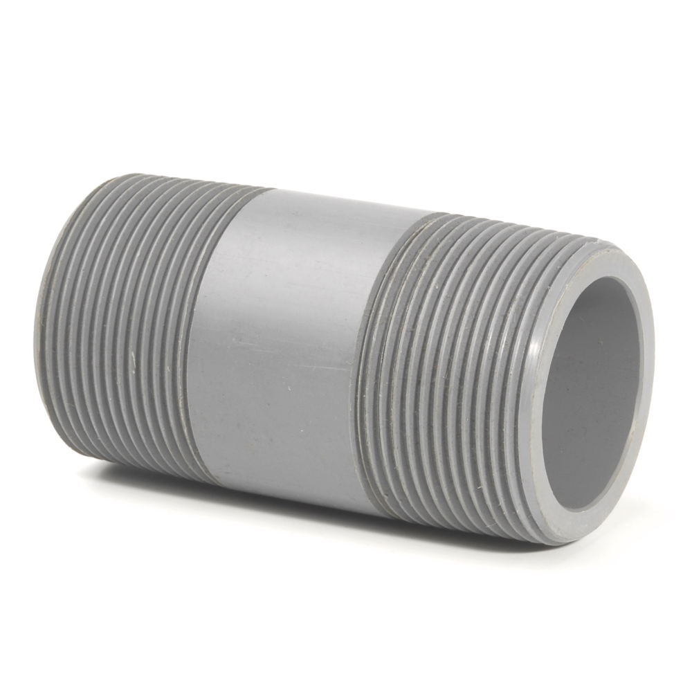 ABS Barrel Nipple BSP Male Threaded Inch Fitting | Plastock