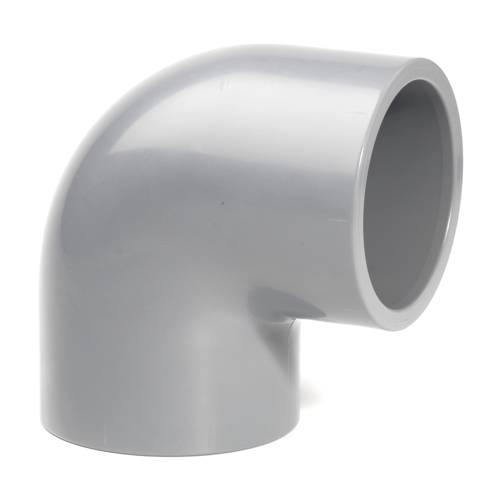 ABS Elbow 90° Plain Inch Fitting | Plastock